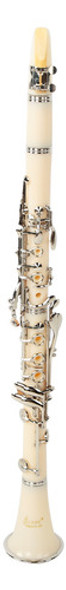 Tubo Clarinet Premium Bb 17 Teclas E Níquel Anti-oxidação 1 Tubo Clarinet Premium Bb 17 Teclas E Níquel Anti-oxidação 1