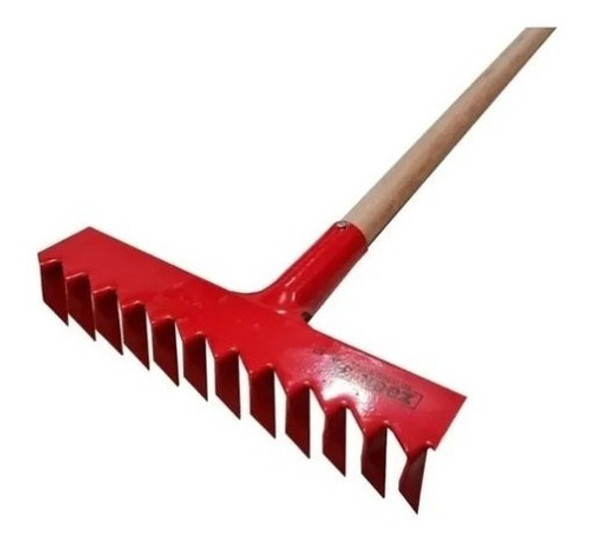 Kit Combo De Jardineria Pala Punta Y Ancha + Rastrillo 1