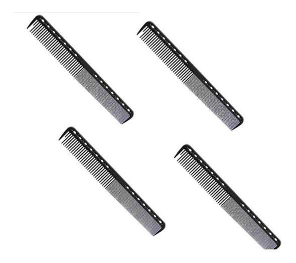 Kit Com 4 Pentes De Carbono Para Barbearia Umi 0