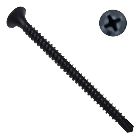 Tornillos Drywall Punta Mecha Para Yeso Caja 1000 3.5 X 50 0