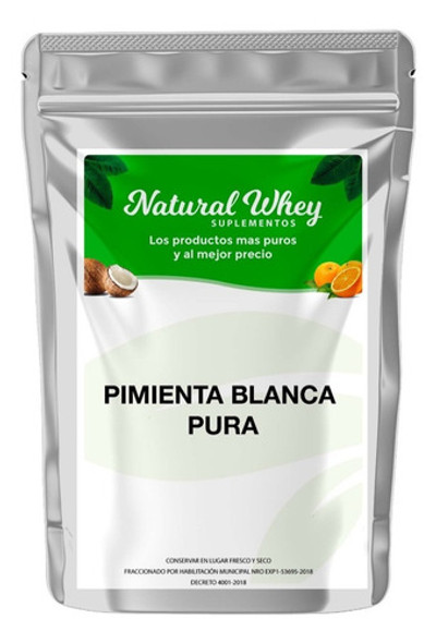 Pimienta Blanca Pura 50 Gramos 0