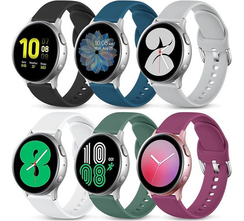 6 Mallas Small Para Samsung Galaxy Watch 4 (40/44mm) 0