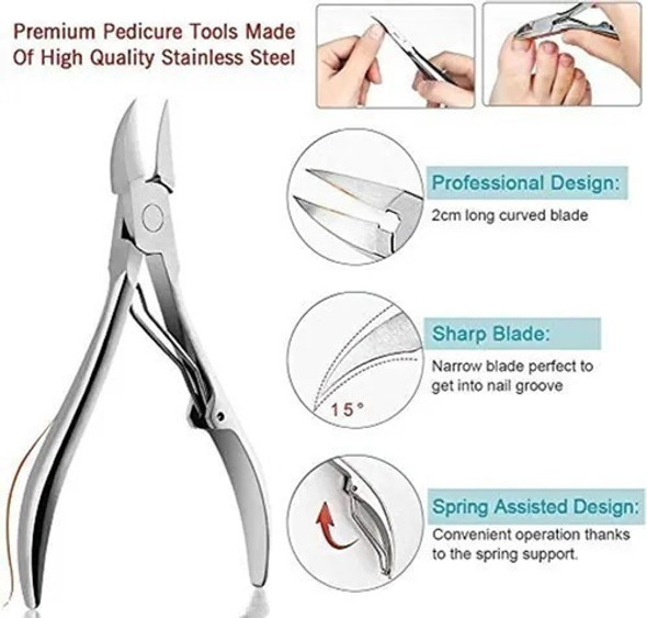 Kit De Ferramentas Para Unhas Encravadas, Herram 1 Kit De Ferramentas Para Unhas Encravadas, Herram 1