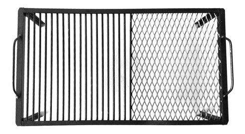 Parrilla De 4 Patas Con Sector Para Achuras De 70x40 1