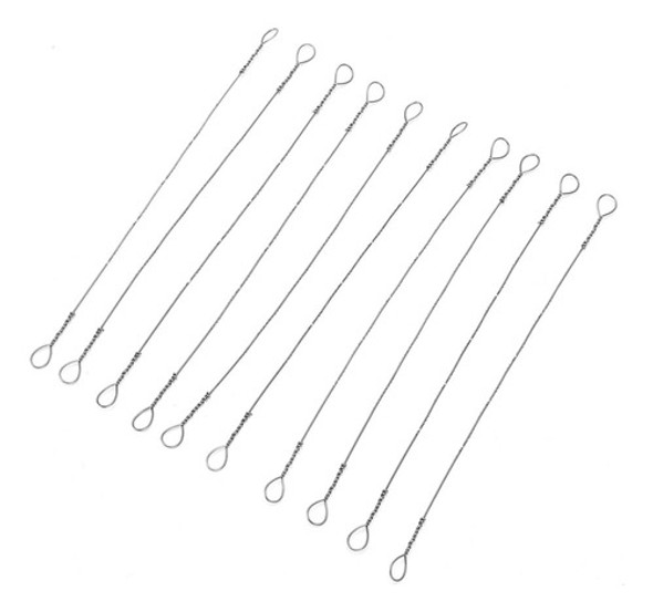 10pcs Lâmina De Serra De Fio De Aço De Alto Carbono Mini Tir 0