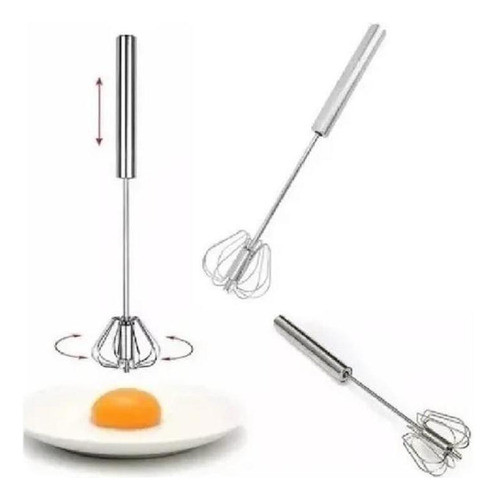 Kit C/ 4 Batedor Ovos Claras Mixer Giratório Fuê Semi 0