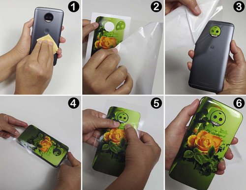 Capa Adesivo Skin072 Verso Para Xiaomi Poco X6 Pro (2024) 1