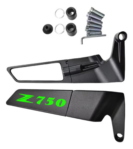 Espejos Gaviota Aleron Deportivo Kawasaki Z750 Mk Motos #03 0