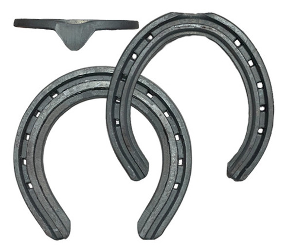 Herraduras Mustad Vareo Liviano C/clip De Hierro Jgo X4 N° 1 0