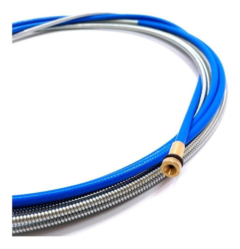 Guia Espiral (conduite) P/ Tocha Solda Mig 5mts 0.6 A 0,9mm 0