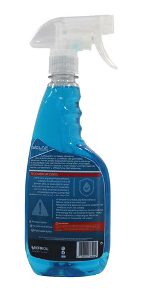 Limpiador Paneles Solares Cleaner De Refrioil Por 500 Ml 1