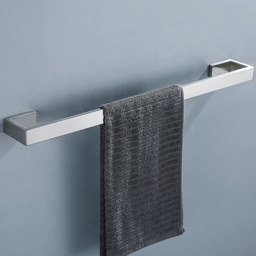 Set De 4 Accesorios Para Baño Cromo Cepillado Tqkag -99z9xv 1