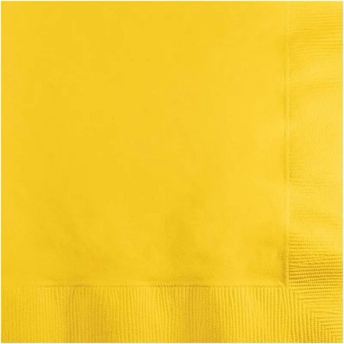 Servilleta Amarillo 32x32cm X 20u 0