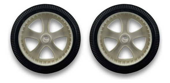 Pack 2 Ruedas 135mm Para Cortadora De Cesped Y Para Changos 0 Pack 2 Ruedas 135mm Para Cortadora De Cesped Y Para Changos 0