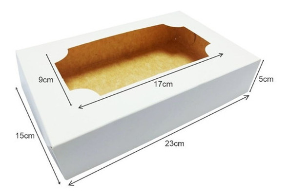 Caja Alfajores Alf2 Ventana Sublimable X 10u Packaging 1