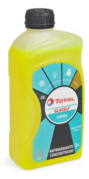 Liquido Refrigerante Total Amarillo Fluor De Peugeot 408 0