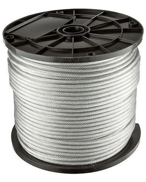 Cable De Acero Galvanizado 6mm 6x19+1 X Metro 0