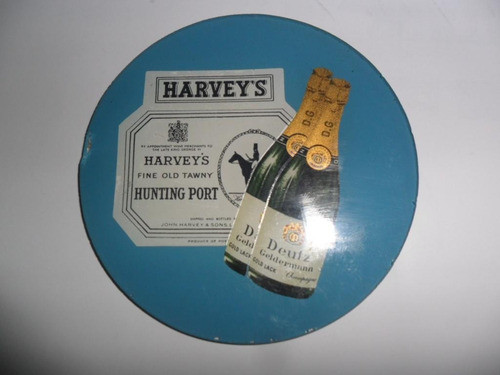 Harvey S Deutz Geldermann Champagne Botella Etiqueta Corcho 0