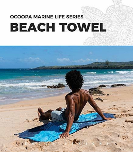 Toalla De Playa De Microfibra Ocoopa - Extra Grande, Xl (34 1 Toalla De Playa De Microfibra Ocoopa - Extra Grande, Xl (34 1