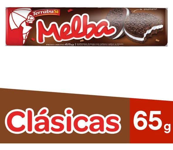 Pack X 6 Unid. Galletitas   120 Gr Melba Galletitas Dulce-o 0