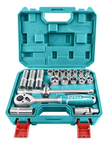 Juego De Dados Total, 20 Piezas, Encastre 1/2'' Super Select 0