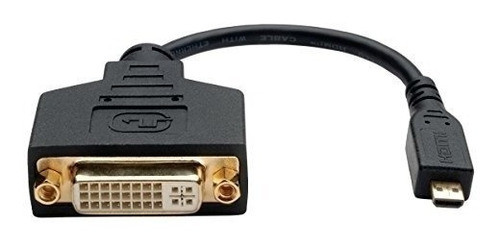 Tripp Lite 6 Inch Micro Hdmi (type D) To Dvi D Cable 0