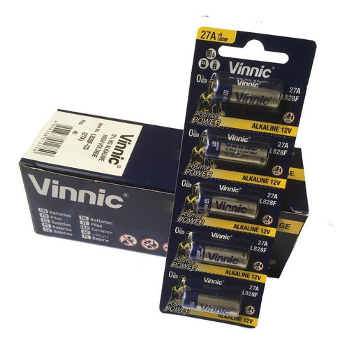 Pilas Vinnic A27  X 10  12v  P/ Controles .amsterdamarg. 1