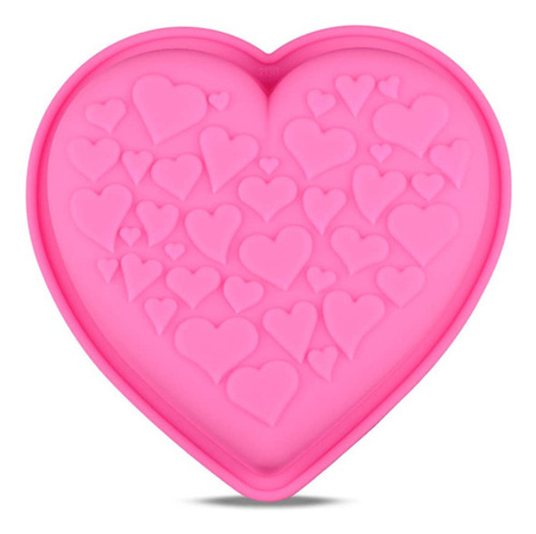 Moldes De Silicona Para Tartas En Forma De Corazón, Antiadhe 0