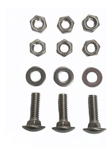 Kit 3 Bulones Acero Inoxidable  Drean  - Aurora - Bosch 0