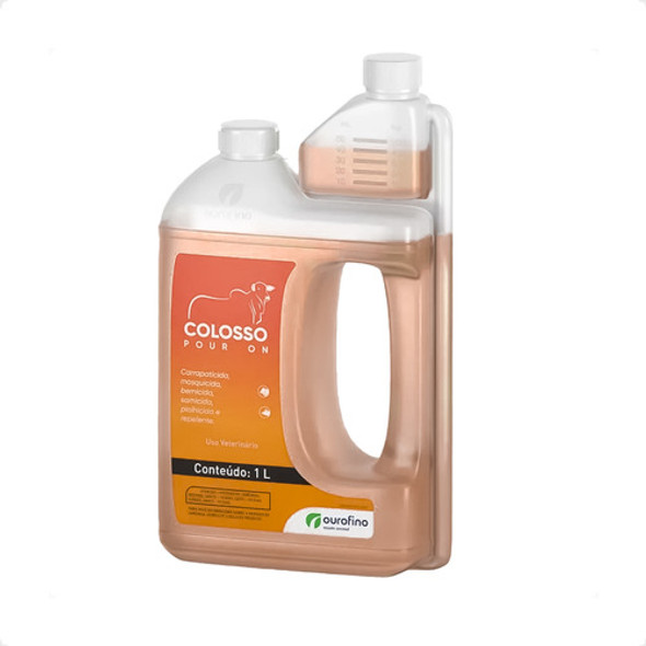 Colosso Pour On Ourofino Carrapaticida, Mosquicida - 1 Litro 0