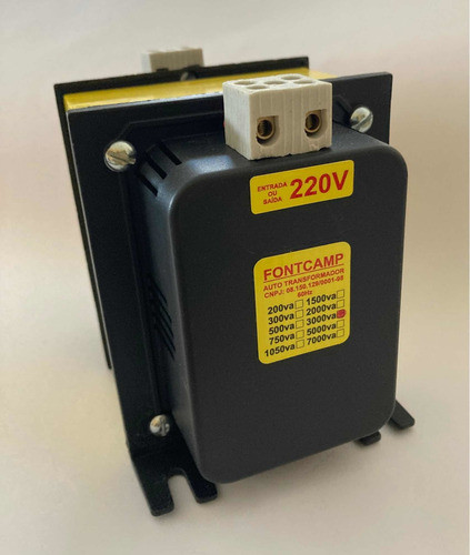 Auto Transformador Bi-volt 127/220v 3,000 Va Fontcamp 1