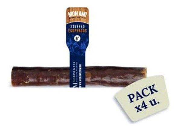 Snack Pack X 4 Para Perros Mon Ami Stick 6   Esofago Vacuno 0