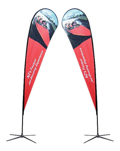 Bandera Gota 3 Mts. Diseño Personalizado 1