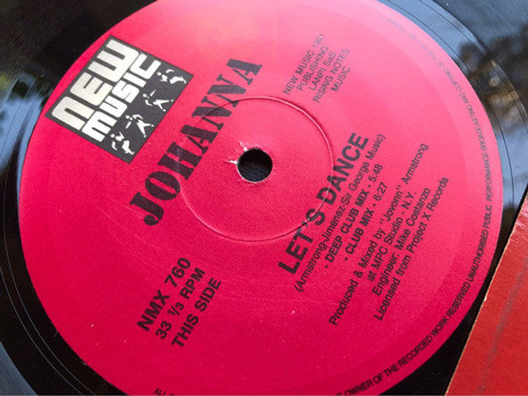 Disco Vinilo Johanna / Lets Dance 1