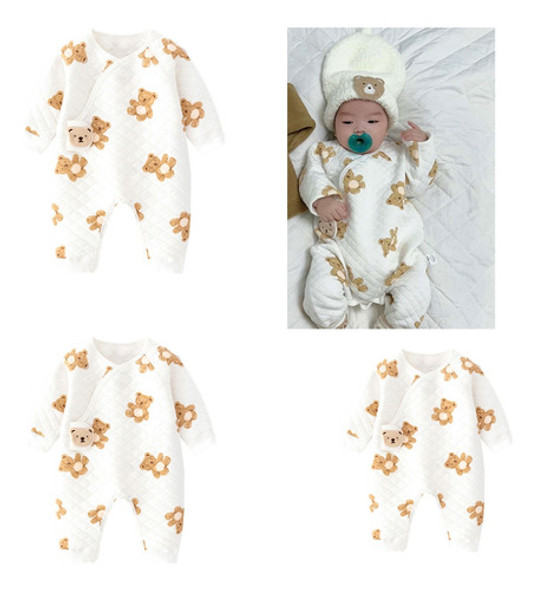 (59 #mold) Roupa De Babá Em Camadas, Macacão De Inverno Para 1