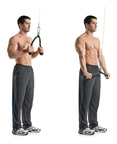 Soga De Triceps Para Polea 0