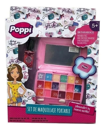 Set Estuche Maquillaje De Belleza Con Esmalte Ttm S22633 0
