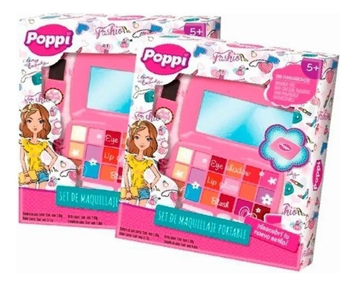 Set Estuche Maquillaje De Belleza Con Esmalte Ttm S22633 1