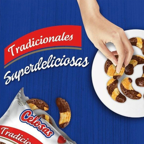 Galletitas Celosas Tradicionales Semibañadas - Pack X3 1