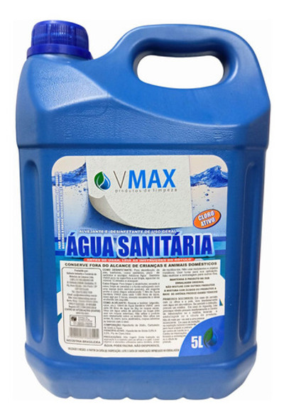 Agua Sanitária Cândida Desinfetante E Alvejante 5l Full 0