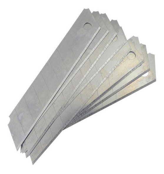 Lâmina Para Estilete 18mm Com 10 Peças Starfer 0