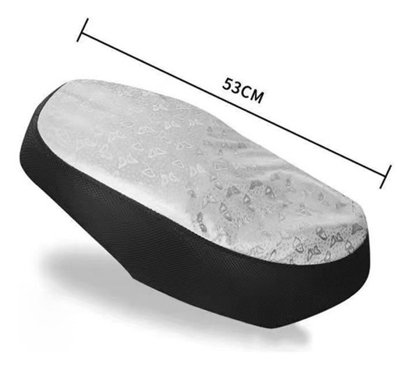 Capa De Assento Da Motocicleta Para O Sol, M 53x30cm 1