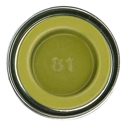 (d_t) Pinturas Humbrolt   Amarillo Mate Numero 81 0
