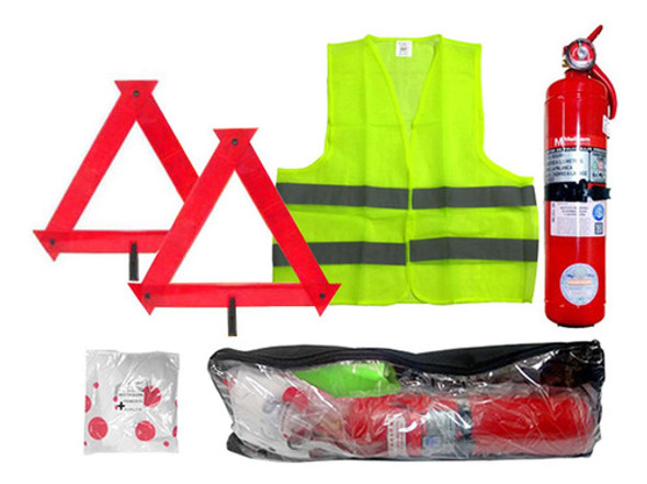 Kit Reglamentario De Seguridad Vtv Matafuego Chaleco Baliza 0 Kit Reglamentario De Seguridad Vtv Matafuego Chaleco Baliza 0