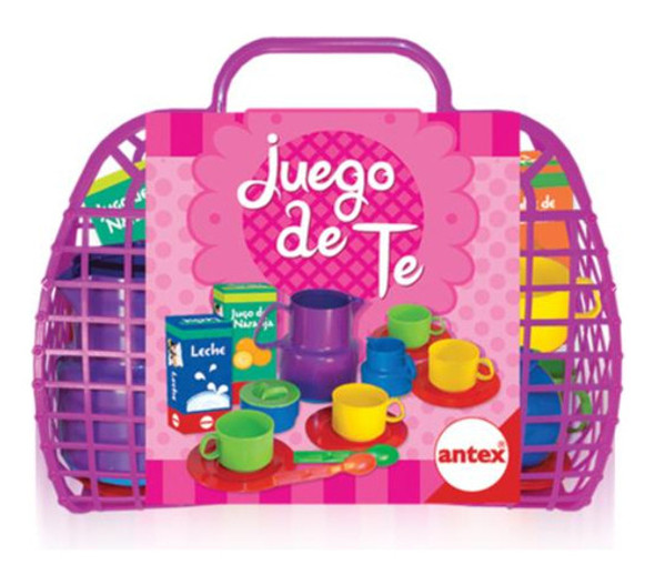 Juego De Te En Canasta Juguete Niños 1138 Antex 0