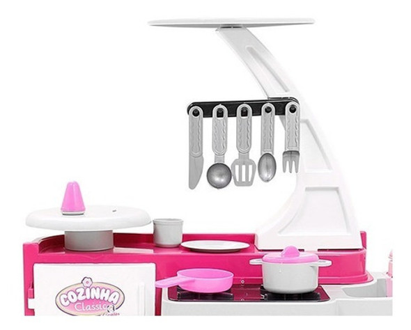 Brinquedo Cozinha Infantil Classic Completa Menina Cotiplas 1