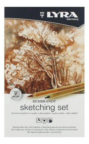Lapices Lyra Sketching Set X11 Piezas Alemanes 0