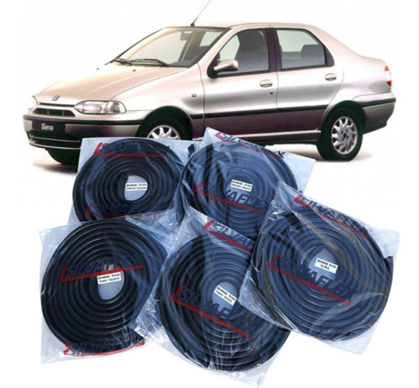Burletes Puertas +baul (kit X5) Fiat Siena 1996/2000 +regalo 0 Burletes Puertas +baul (kit X5) Fiat Siena 1996/2000 +regalo 0