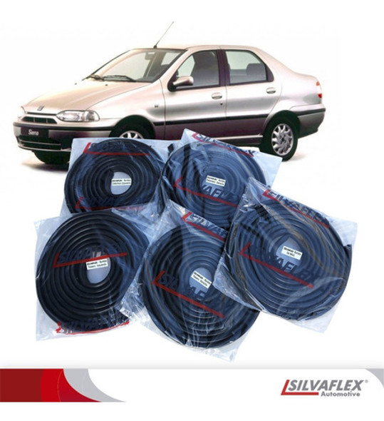 Burletes Puertas +baul (kit X5) Fiat Siena 1996/2000 +regalo 1 Burletes Puertas +baul (kit X5) Fiat Siena 1996/2000 +regalo 1