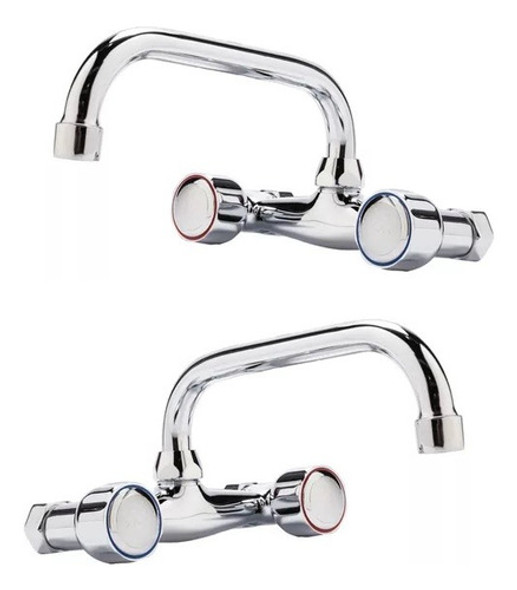 Griferia De Cocina Pico Movil U  Exterior 20 Cm 18/20 Zioju 0